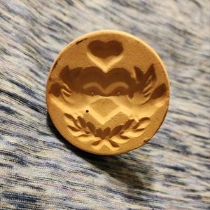 Heart angel cookie press